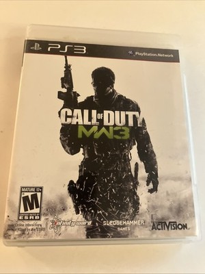 Call of Duty: Modern Warfare 3 (Sony PlayStation 3, 2011) CIB W/manual. Tested.