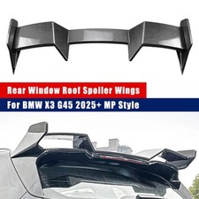 Kohlefaser-Optik Kofferraum Spoiler Dach Flügel Heckflügel Kit Für BMW X3 G45