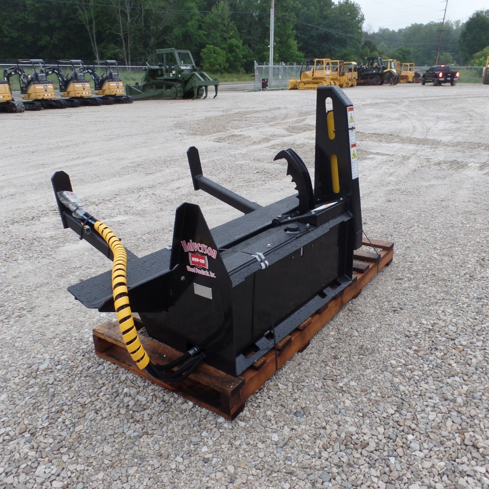 Firewood wood log Processor Attachment Bobcat CAT Deere Gehl Skid Steer ...