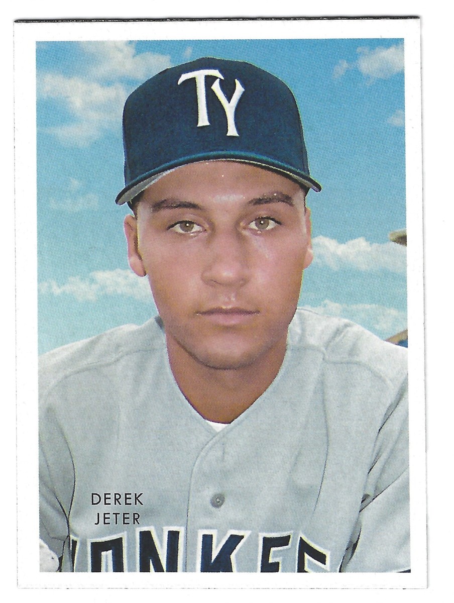 DEREK JETER YANKEES 2022 TOPPS HERITAGE MINOR LEAGUE 1953 REPRINT