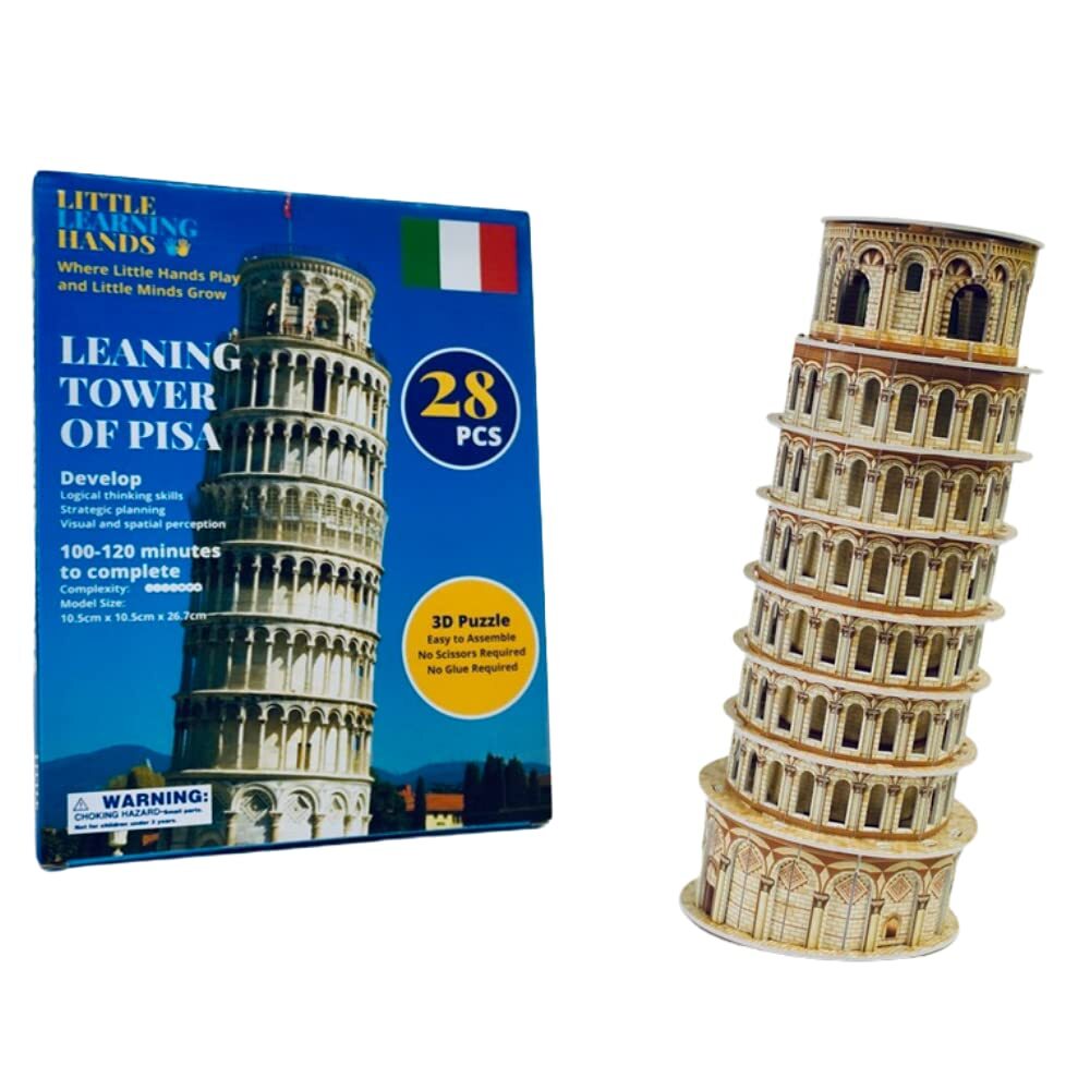 3D Puzzles for Adults and Kids |Leaning Tower of Pisa 3D Puzzle | Italy Archi...