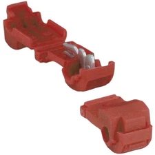 T TAP CONNECTOR XSCORPION 22/18GA. 50PCS; RED