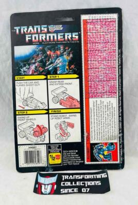 Transformers Original G1 1988 Sparkbot Fizzle MOSC Sealed | eBay