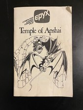 Temple of Apshai - Atari Manual Only No Softw...