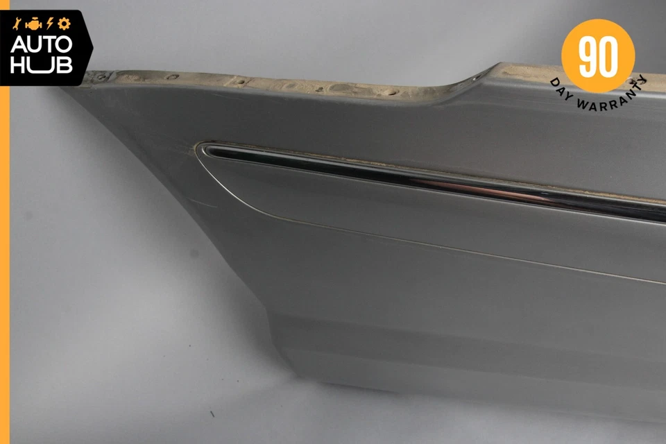 03-06 Conjunto de cubierta de parachoques trasero deportivo Mercedes W215 CL55 CL65 AMG plateado OEM Foto 2 de 4