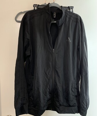 Adidas Men’s XL 3-Stripe Tricot Track Jacket NWOT RN#88387 CA#40312