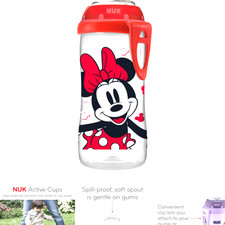 nuk minnie mouse sippy cup