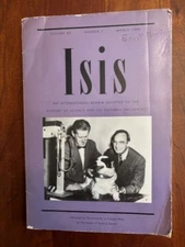 Isis 83: International Review Devoted to History of Science, Cultural Influences