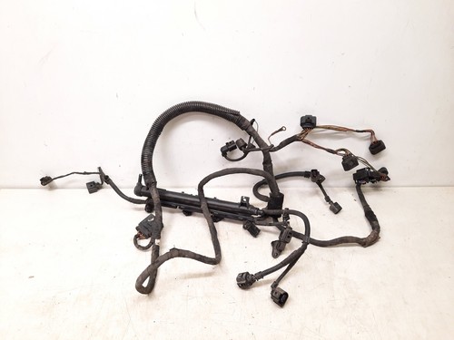 Einspritzleiste Kraftstoff Verteilrohr Düsen Kabel VW Audi Seat Skoda 036133319