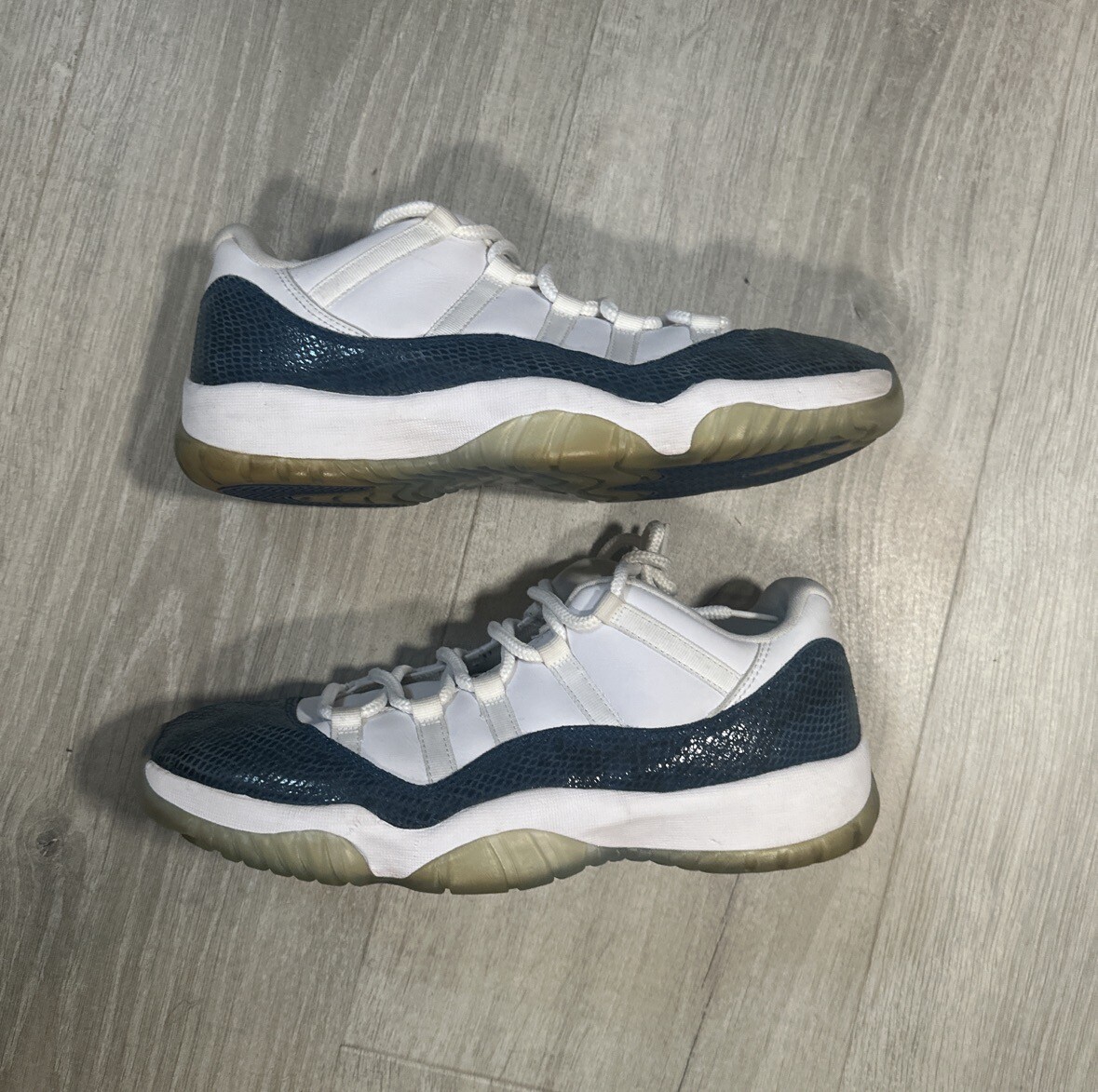 Size 13 - Jordan 11 Retro Low LE Navy Snakeskin 2019 no box  display picture 2