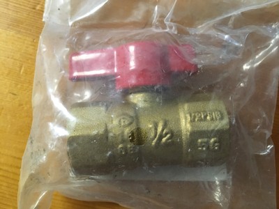Webstone H22562 1/2  Gas Valve