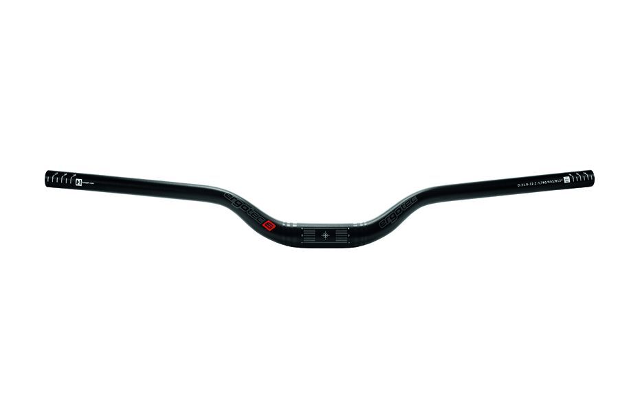 Ergotec, Lenker, High 50mm Riser, 780mm, 31,8mm Riser-Bar mit 50mm Erhöhung