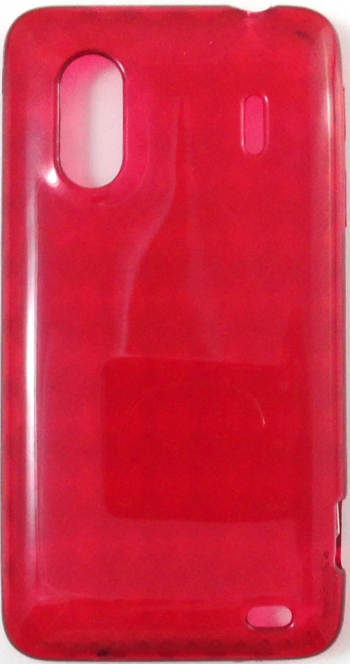 Funda GEL TPU Argyle Roja para HTC Evo Design 4G Hero S Kingdom Foto 4 de 4