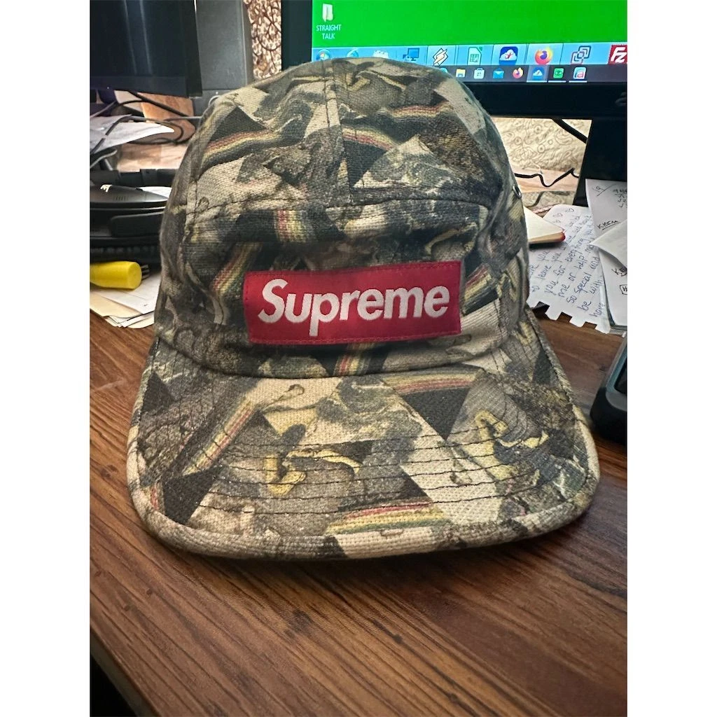 Casquette de camp Supreme Liberty Thorgerson multicolore unisexe chapeau réglable