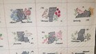 Hand Embroided Hand Quilted State Quilt 86" x 60" — photo 5
