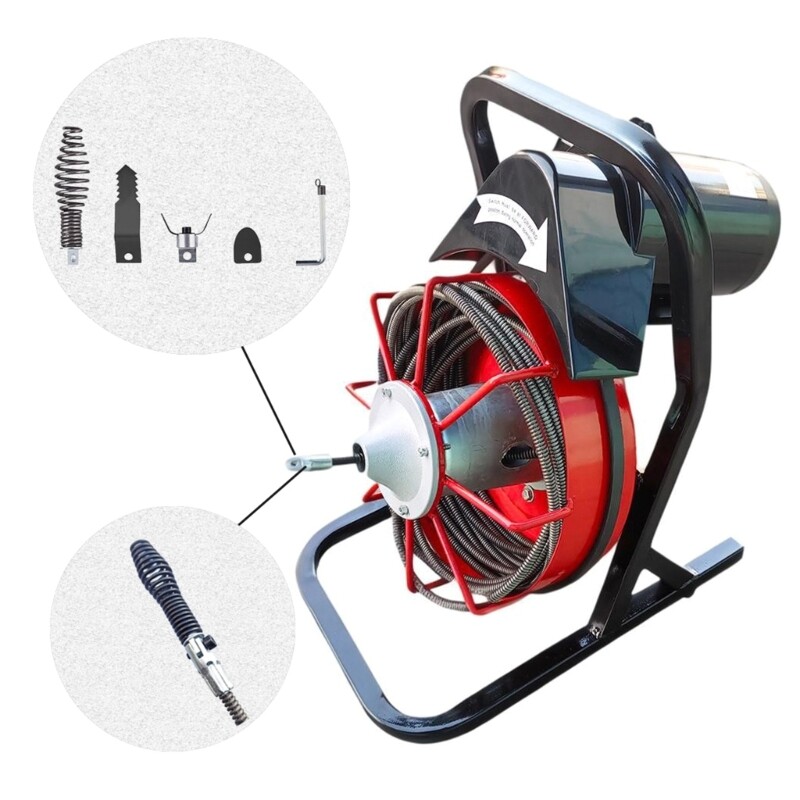 5pc Drain Auger Drain Snakes Drill Attachment Set for ,PioneerWorks Populo