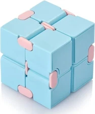 Kids Sensory Infinity Fidget Cube Stress Toy Gift Game For Autism Anxiety Relief
