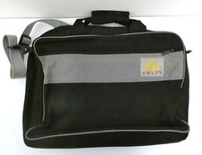 Kelty Messenger Shoulder Bag Adjustable Strap Divider 17" X 13" 4" Black