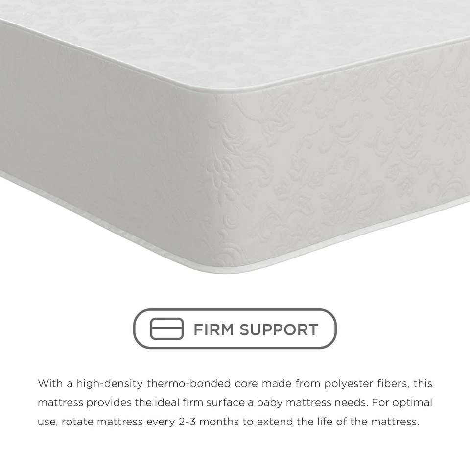 Colchón de cuna para niños firme bebé niño cama impermeable bebé comodidad dormir espuma Foto 4 de 4