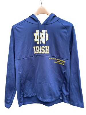 Notre Dame Hooded Sweatshirt NOTRE DAME FIGHTING IRIS EST. 1842 Fanatics Mens XL