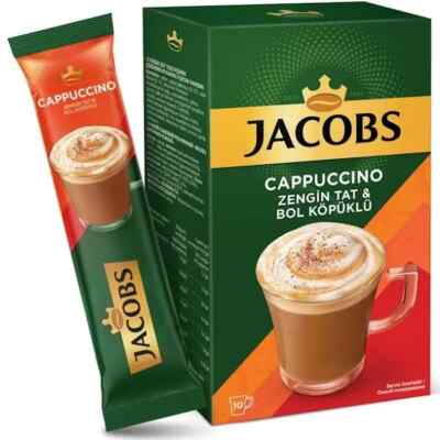 Jacobs Cappuccino Special Coffee Blend 0.5 oz (14.8g) x 10 | FREE SHIPPING