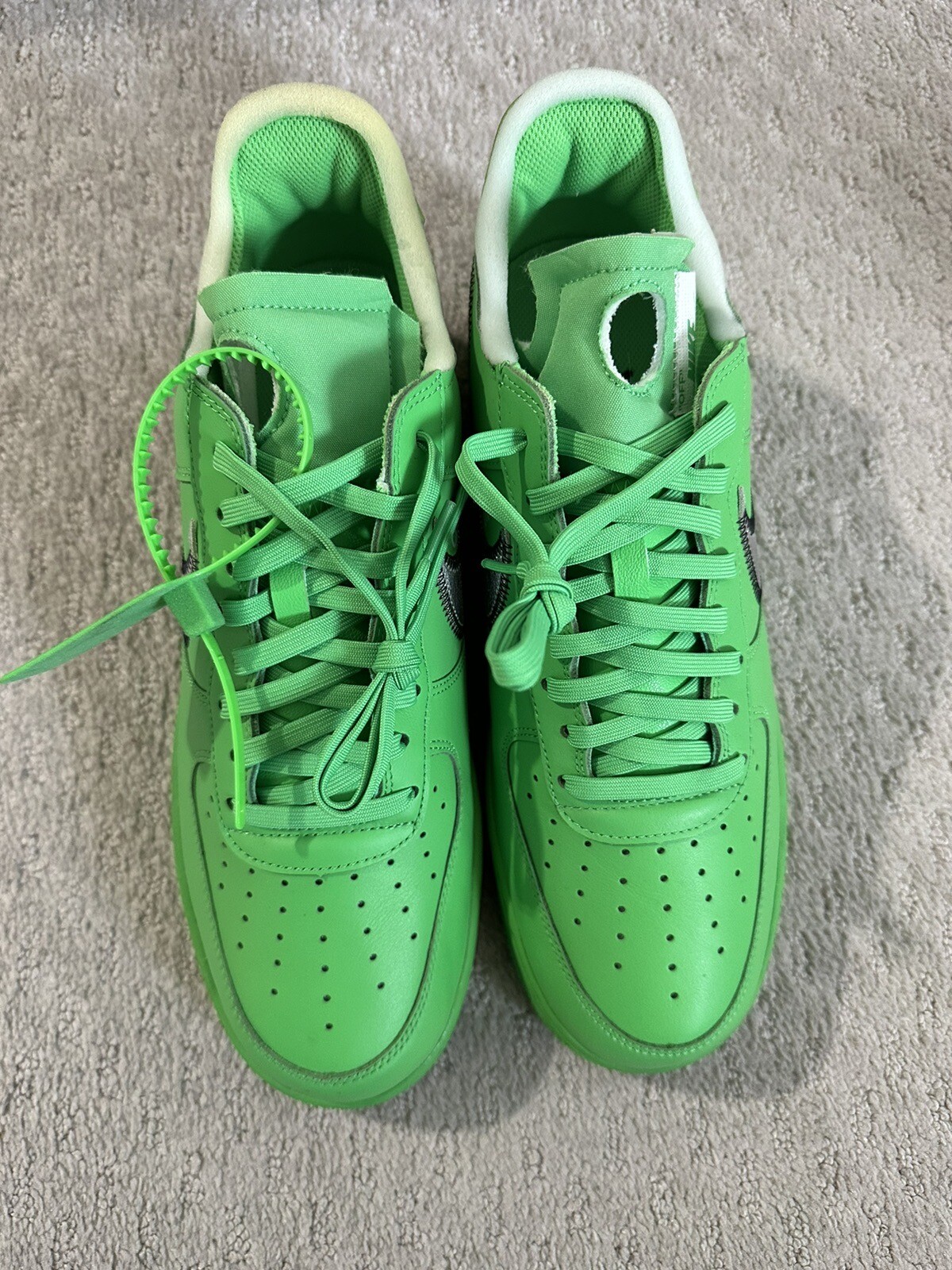 OFF WHITE X NIKE Taglia 12 Nike Air Force 1 basse x bianche Brooklyn