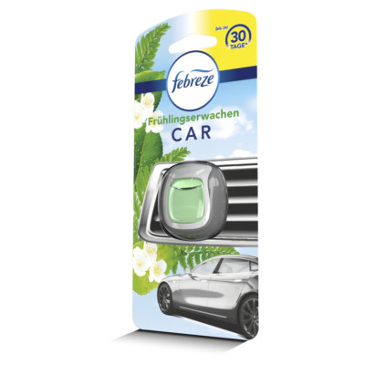 1 Febreze Car 2ml Autoduft Frühlingserwachen Lufterfrischer entfernt Gerüche   