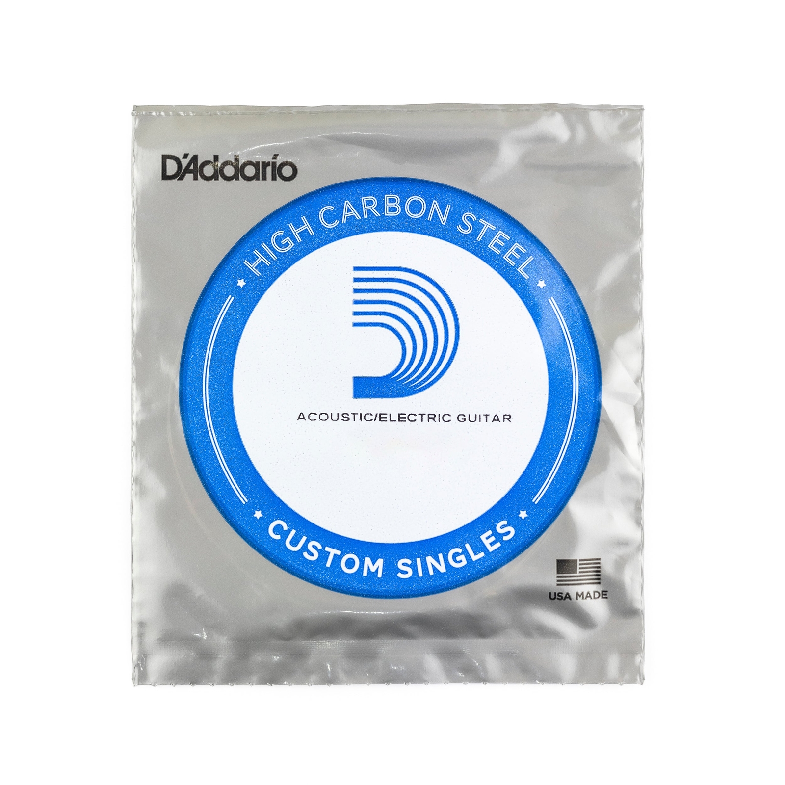 D'Addario High Carbon Plain Steel 7 (.007"") Single Guitar String