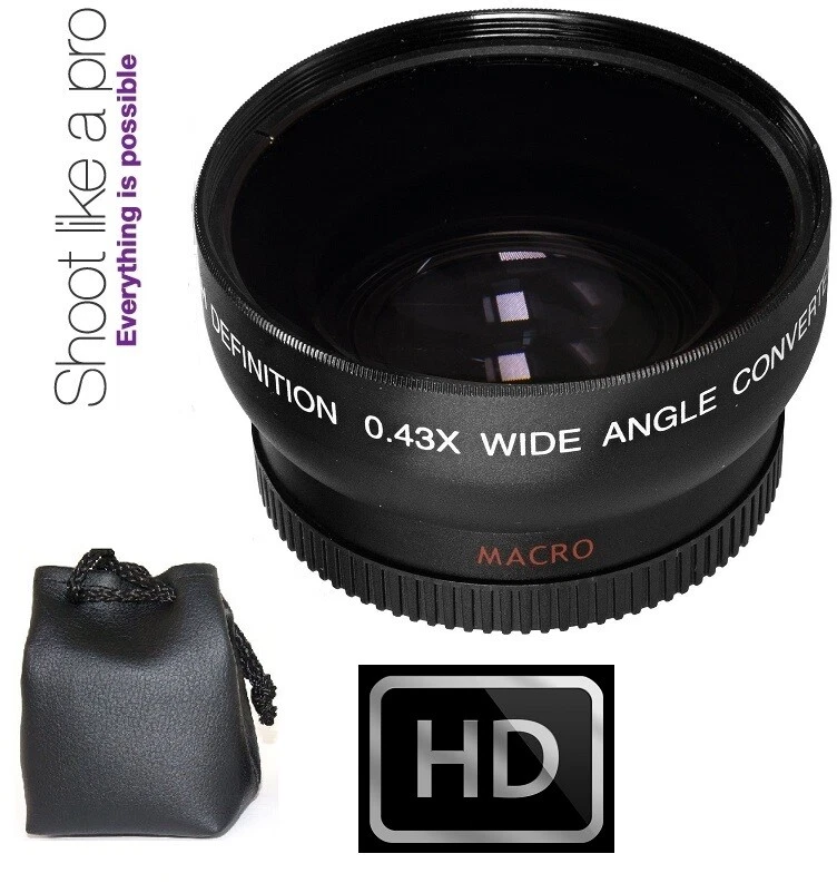 Hi Definition Wide Angle Lens (With Macro Lens) For Panasonic
