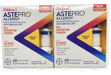  2  CHILDREN ASTEPRO ALLERGY Antihistamine Nasal Spray 60 Sprays EXP 12/24