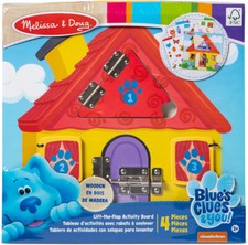 Melissa  Doug Blues Clues  You Wooden Lift-The-Flap Activity Board