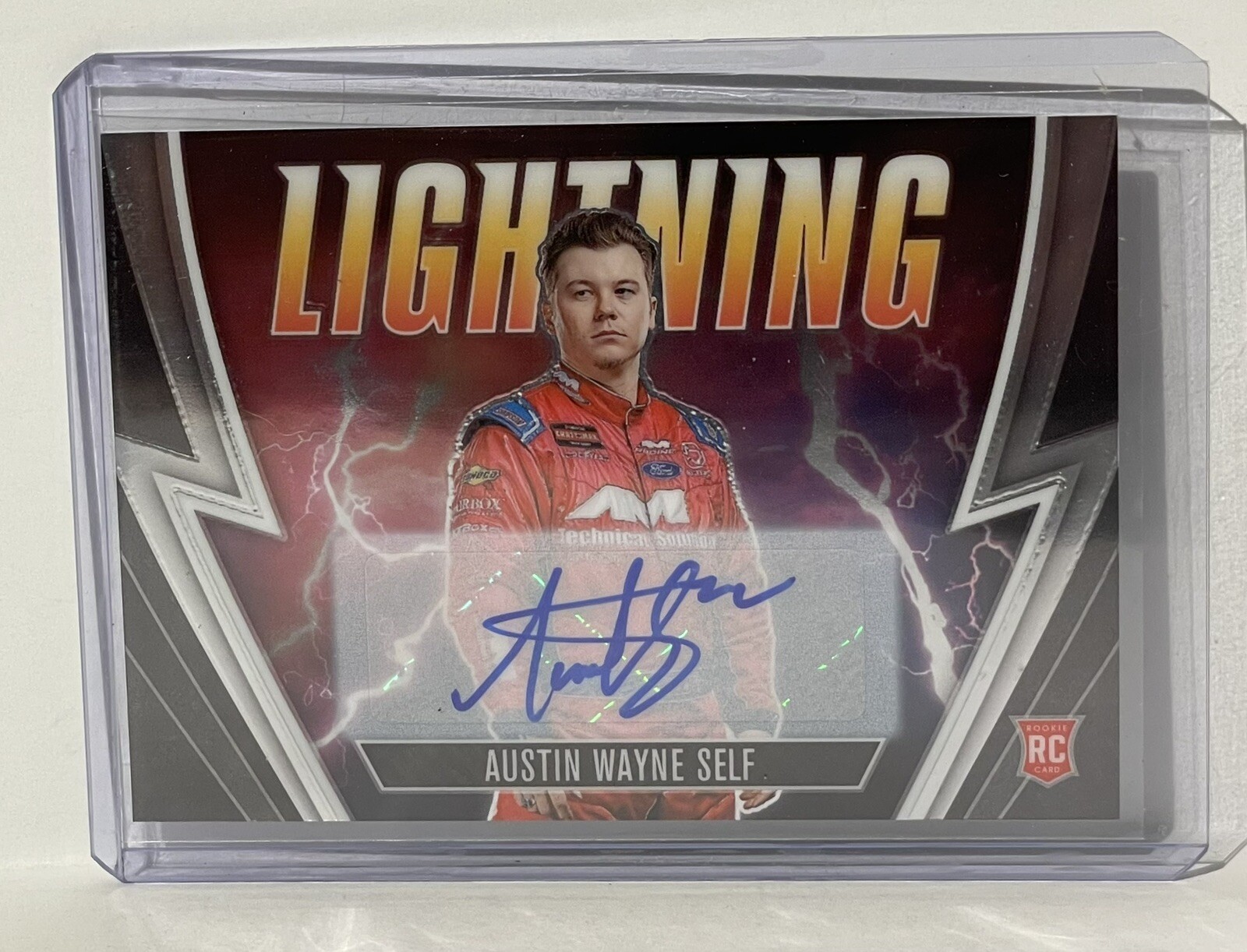 2023 Panini Chronicles Racing AUSTIN WAYNE SELF LIGHTNING Prizm RC Auto