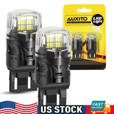 AUXITO 7443 7440 LED Backup Reverse Light Bulbs 6500K Super Bright White Canbus