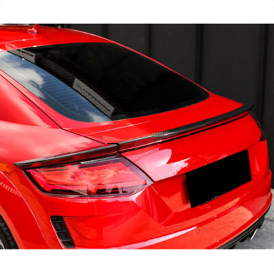 パーツ TT. For Audi TT MK3 8S TTS TTRS 2015-2021 REAL CARBON FIBER Rear Trunk