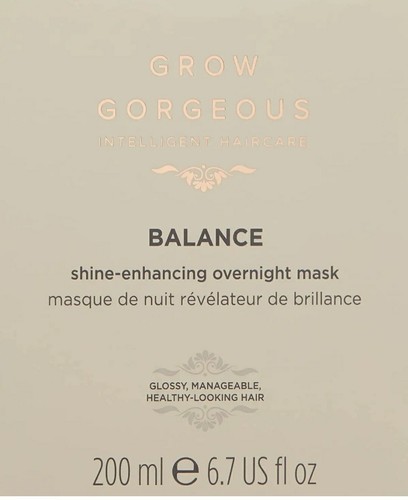 Grow Gorgeous Balance Shine-Enhancing Overnight Mask, 200Ml - Picture 8 of 18