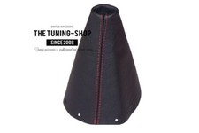 Soufflet Levier De Vitesse Pour Daihatsu Copen 2002-2011 Cuir Coudre Rouge