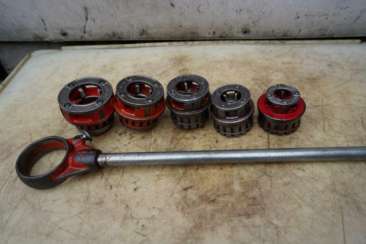 Ridgid 12R Pipe Threader Set for sale Only 2 left at 75