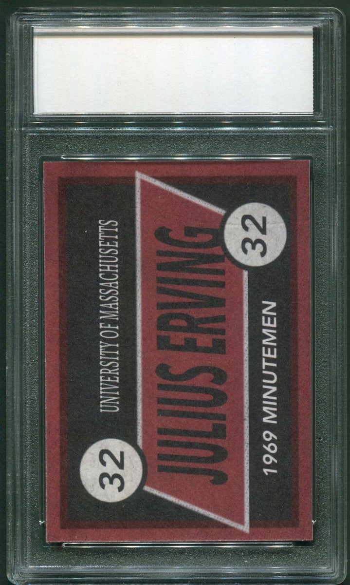 Custom 1969 Julius Dr J Erving Massachusetts Minutemen College