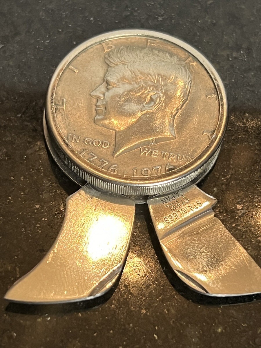 Kennedy Half Dollar Bicentennial 1776 1976 Rare 2 Blade