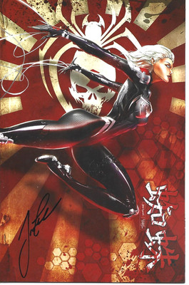 WHITE WIDOW #7 VIRGIN VARIANT SIGNED JAMIE TYNDALL W/COA ABSOLUTE 2021 NEW B/B
