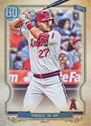 Mike Trout 2020 Topps Gypsy Queen 300 Los Angeles Angels BASEBALL Card