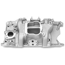 Edelbrock 3776 One Performer 318360 Intake Manifold For Sbm Aluminum Edelbrock 3776 One Performer 318360 Intake Manifold For Sbm Aluminum