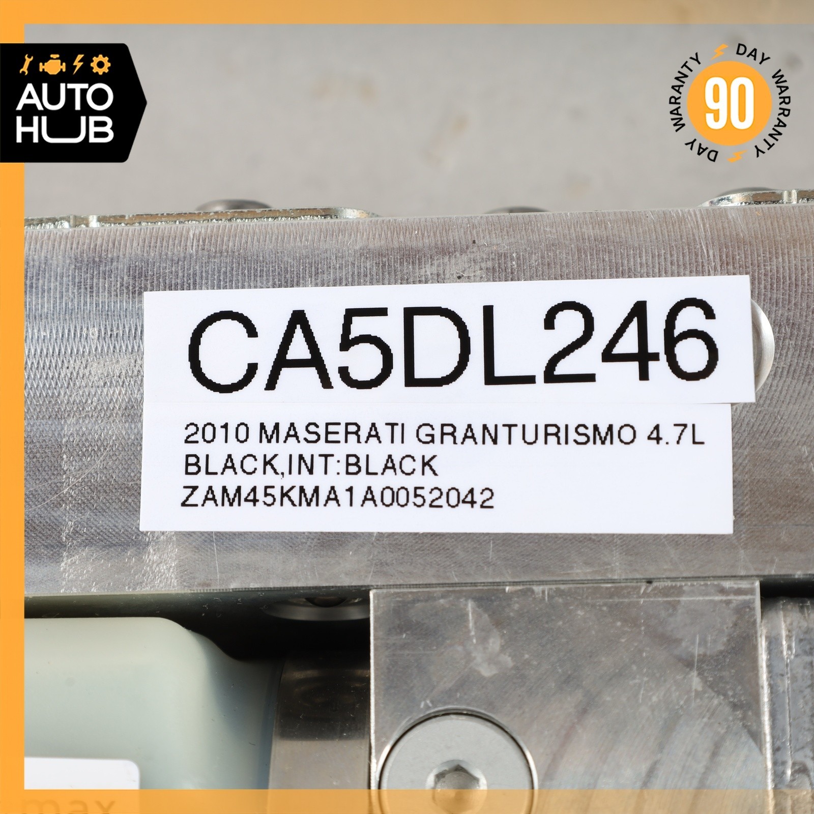 10-19 Maserati GranTurismo M145 Convertible Top Hydraulic Pump Motor OEM 23k