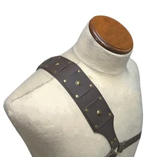 Medieval Style Sword Back Sheath Scabbard Warrior Holder One/Double Shoulders