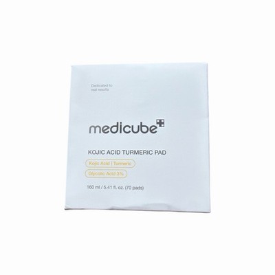 *New & Sealed* Medicube Kojic Acid Tumeric Pad 3% Glyconic Acid (70 pads) Korea