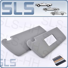 Sonnenblenden Paar (ohne Halter) GRAU Mercedes Benz SL R107 | 781875 