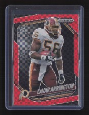 2025 Panini Prizm Black #150 LaVar Arrington Prizms Red Power #/75
