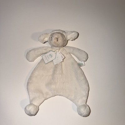 Jellycat Baby Bashful Lamb Comforter Lovey With Feet Brand New With Tags 10 Inch