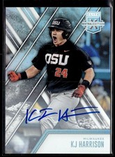 2017 Panini Elite Extra Edition Autographs KJ Harrison Auto Milwaukee Brewers