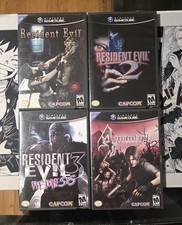 Resident Evil Lot Of 4: Resident Evil 1, 2, 3, 4 Nintendo GameCube BUNDLE DEAL